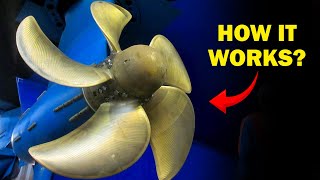 How Ship Propeller Works  Unveiling The Power  Flashinfo [upl. by Aivad]