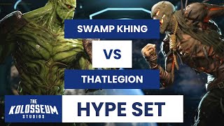 SWAMP VERSUS SCARECROW IS A BLOODBATH  Kolosseum Season 2 Injustice 2 Finale Hype Set [upl. by Acirat]