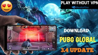 How To Install Pubg Global  Pubg Mobile 34  Pubg Update  Pubg Global Latest Version Download [upl. by Euqilegna]