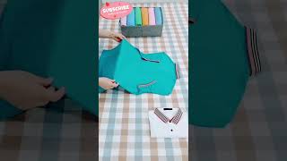 Cloth folding hacks 123 diyideas dailyhacks youtubeshorts shorts [upl. by Eceirahs247]