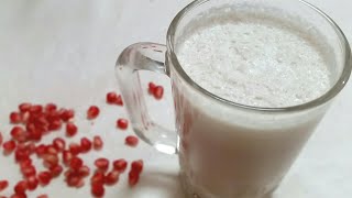 Pomegranate Milkshake how to make pomegranate milkshake [upl. by Irehs622]