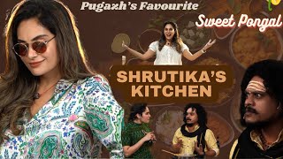 Pugazh Joins Shrutika for Sweet Pongal Cooking Up Laughter  🥄 Mediamasons Kitchen 🍴 [upl. by Ashla]