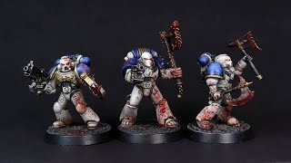 How to Paint Horus Heresy World Eaters Part 1 Main Colors [upl. by Fancie361]