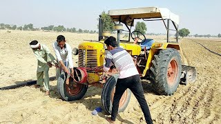 Hindustan H50 tractor started from Puli for the first time  Hindustan H50 Tractor amazing video [upl. by Malvina775]