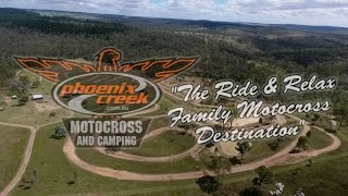 Phoenix Creek Motocross Park An Aerial Perspective April 2017 Update [upl. by Ssilb312]