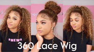 MY FIRST 360 WIG 🩷 Is it WORTH IT NEW Glueless InvisiStrap™ 360 Lace ft Ashimary Hair [upl. by Claire]