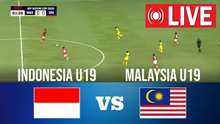 🔴 LANGSUNG  Indonesia U19 vs Malaysia U19  Kejuaraan AFF U19  Simulasi Permainan Video [upl. by Fletcher]