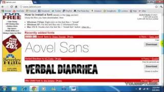 How To Get Fonts For Free [upl. by Oria]