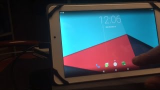 CM14 X86  ANDROID 7 N TEST RUN ON ACER ICONIA W81 UEFI TABLET  2017 [upl. by Ardel138]