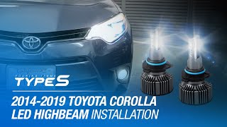 How to Replace Fog Lights on Toyota Corolla with the TYPE S 9005 Smart LED Fog Light Single Beam [upl. by Liana511]