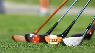 PGA TOUR players hit vintage clubs at Northern Trust Open [upl. by Ithaman478]