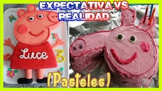 Expectativa vs realidad Pasteles Cake 2017 [upl. by Jammal]