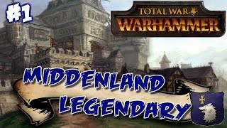 Total War Warhammer  Middenland Legendary Campaign 1 [upl. by Bland]