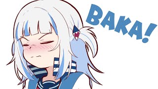 Tsundere Gura 【Hololive Animation】 [upl. by Jar]