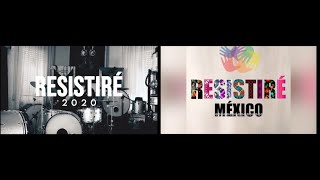 CANTANTES UNIDOS COVID  RESISTIRÉ 2020  MEXICO Y ESPAÑA [upl. by Ahsinrat]