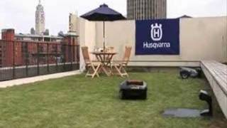 Husqvarnas solar hybrid robot lawnmower [upl. by Tlihcox812]