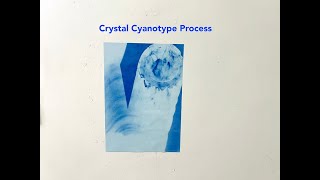 Crystal Cyanotype Satisfying Process [upl. by Hirst]