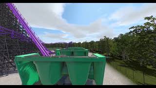 Iron Gwazi NoLimits2 Recorded on Windows 11 [upl. by Norrehc285]