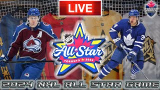 NHL All Star Game 2024 LIVE Stream Game Audio  2024 NHL Toronto LIVE Stream Gamecast amp Chat [upl. by Ena]