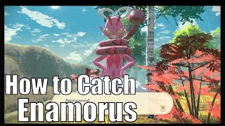 How to Catch Enamorus 4th Force of Nature  VERY EASY WAY TO CATCH HER  Pokemon Legends Arceus [upl. by Leyes]