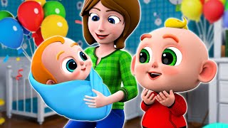 Meet Our Baby Brother👶🏻 New Baby Song  Pregnant Mom Care🤰 and More Nursery Rhymes amp Kids Songs [upl. by Oznarol]