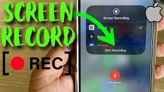 How to add screen record on iPhone [upl. by Rosana]