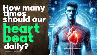 How many times should our heart beat daily Normal heart rate by age Healthy heart tips heart [upl. by Demahum]