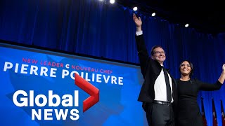 Pierre Poilievre wins Conservative Party leadership race  FULL [upl. by Juni]