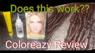 Dollar Tree Lightest Blonde Dye ReviewFAIL [upl. by Arnie]