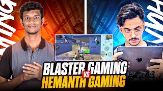 BLASTER GAMING VS mrhemanth07  CLASSIC INTENSE FIGHT 🥵 bgmilive streamer facecam [upl. by Shela]