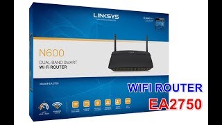 Cấu hình Linksys Router WiFi Linksys EA2750 [upl. by Willyt]