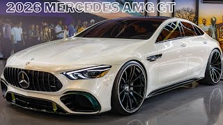 2026 Mercedes AMG GT 4 Door Apple Green Metallic [upl. by Carney782]