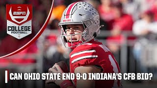 Are undefeated Indiana Hoosiers CFP hopes ON THE LINE vs Ohio State 😮  Countdown to GameDay [upl. by Thorfinn455]