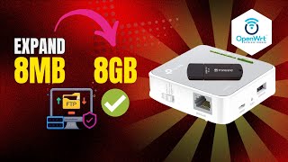 Supercharge Your TPLink 8MB to 8GB USB Storage amp FTP Setup noob guides [upl. by Dacey]