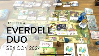 First Look at Everdell Duo  GenCon 2024 [upl. by Verene63]