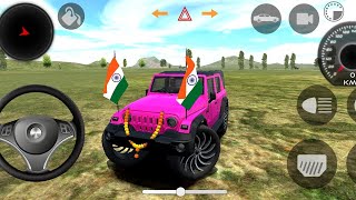 Dollar  Song Modified Mahindra Ping Thar 😈  Indain Cars Simulator 3D   Android Gameplay [upl. by Innus]