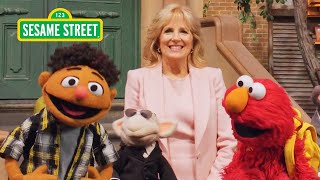 Sesame Street Learning About Jobs With Dr Jill Biden  Sesame Street Season 53 [upl. by Ag]