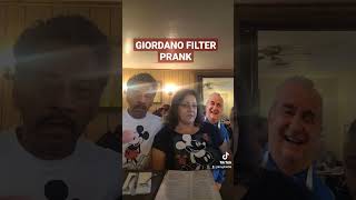 Giordano Filter Prank [upl. by Veron]