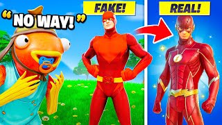 I Trolled 9 Year Old With FAKE Flash Skin [upl. by Halona882]