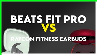 Beats Fit Pro vs Raycon Fitness Earbuds Comparison [upl. by Nnahgem486]