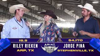 Riley Rieken and Jorge Pina 155 Winners  WSTR Title Fight Abilene  9192024 [upl. by Calandria]