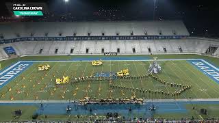 👑 CROWN SET CROWN SET CROWN SET 👑  Carolina Crown Updated Ending With Crown Set  DCI 2024 [upl. by Anuahs]