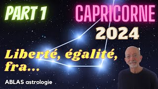 Capricorne en 2024  Première partie  Les transits lents  ça va aller mieux cette année  à suivre [upl. by Stacia861]