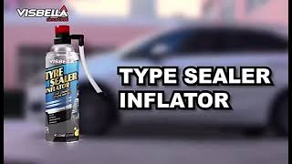 Visbella® Tire Sealer Inflator [upl. by Odraner932]