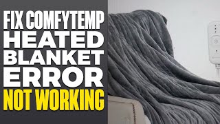 ComfyTemp Heated Blanket Error Not Working FIX [upl. by Lamhaj]