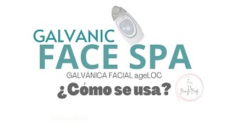 Galvánica facial ¿Cómo se usa [upl. by Ofloda190]