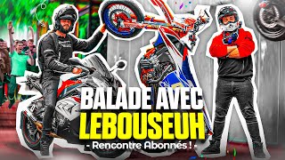 BALADE MOTO AVEC LeBouseuh  RENCONTRE ABONNÉS [upl. by Rooney]