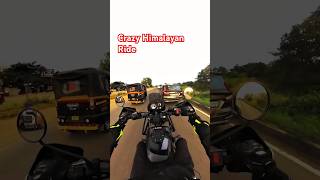 Crazy Himalayan Ride 🤣thessrider funny biker motovlog bike crazy [upl. by Collete]