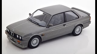 Modelissimo KKScale BMW Alpina C2 27 E30 1988 greymetallic 118 [upl. by Danila]