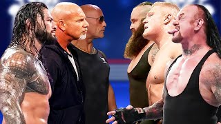 Roman Reigns The Rock Goldberg vs The Undertaker Brock Lesnar Braun Strowman WWE 30 October 2024 1 [upl. by Hanaj24]